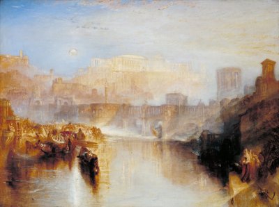 Ancient Rome; Agrippina Landing with the Ashes of Germanicus by Joseph Mallord William Turner